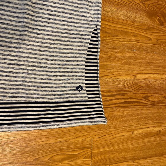 Sperry women's juniors petites size small striped long top shirt pajama - Picture 4 of 5